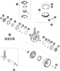 Crankshaft, Piston