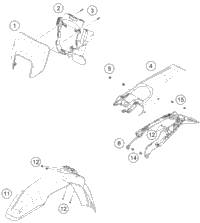 Mask, Fenders