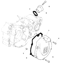 L.H. Half Crankcase Covers