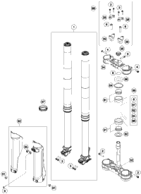 Front Fork, Triple Clamp