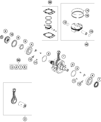 Crankshaft, Piston