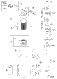 Shock Absorber Disassembled
