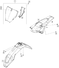 Mask, Fenders