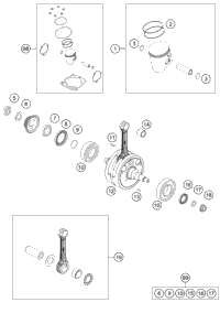 Crankshaft, Piston
