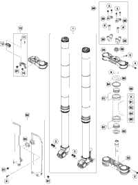 Front Fork, Triple Clamp