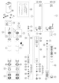 Front Fork Disassembled