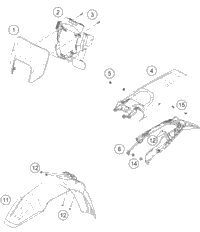 Mask, Fenders