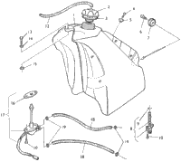 Gas Tank Reservoir Carburant