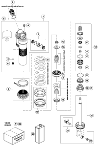 Shock Absorber Disassembled