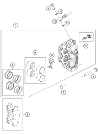Front Brake Caliper