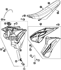 Tank, Seat, Cover