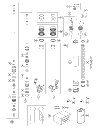 Front Fork Disassembled