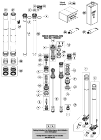 Front Fork Disassembled