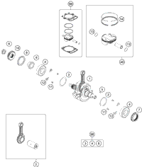 Crankshaft, Piston