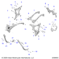 Chassis, Frame Asm. N21tvaaa/N21tvaca All Options