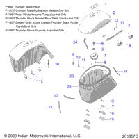 Body, Saddlebag Asm. N21trabb All Options