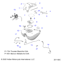 Fuel System, Fuel Tank Asm. N21thabb All Options