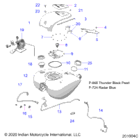 Fuel System, Fuel Tank Asm. N21tcabb All Options