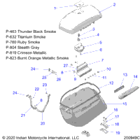 Body, Saddlebag Asm. N21tcdbb All Options