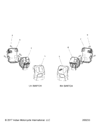 Electrical, Switch Controls, Lh/Rh N21tvaca All Options