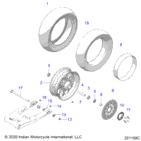 Wheel, Rear N21tvaaa/N21tvaca All Options