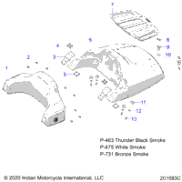 Body, Trunk Lid And Backrest Asm. N21tkdbb All Options