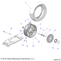 Wheel, Rear N21tjdbbe All Options