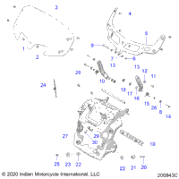 Body, Fairing Asm, Windshield Mount N21tcbbb All Options