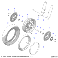 Wheel, Front N21tvaaa/N21tvaca All Options
