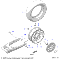 Wheel, Rear N21lcdrr All Options