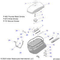 Body, Saddlebag Asm. N21lcdrr All Options