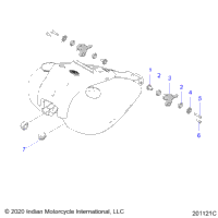 Fuel System, Fuel Tank Mounting N21tvaaa/N21tvaca All Options