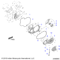 Engine, Primary Cover Asm. N21lcbrr All Options