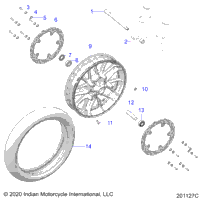 Wheel, Front N21lcbrr All Options