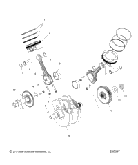 Engine, Piston & Crankshaft N21mta00/Mtb00/Mtg00/Mth00 All Options