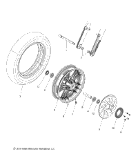 Wheel, Front N21msa00/Msb00 All Options