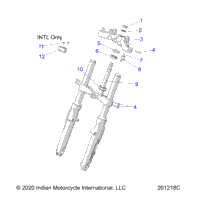 Steering, Upper And Lower Clamps N21mta11/Mtb11 All Options