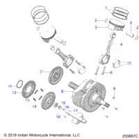 Engine, Piston & Crankshaft N21lcbrr All Options