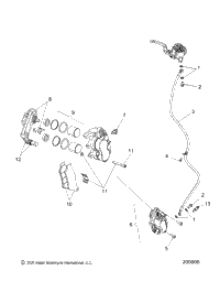 Brakes, Front Asm. N21msb00