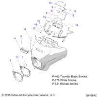 Body, Fairing Asm 1 N21tkdbb All Options