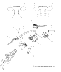 Steering, Handlebar Assembly N21msa00/Msb00