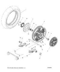 Wheel, Rear N21msa00/Msb00 All Options