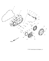 Engine, Primary Cover Asm. N21tvaca All Options