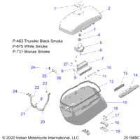 Body, Saddlebag Asm. N21tkdbb All Options