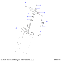 Steering, Upper And Lower Clamps N21tvaaa/N21tvaca All Options