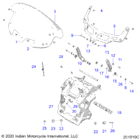 Body, Fairing Asm, Windshield Mount N21tcebb All Options