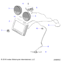 Electrical, Instrument Cluster N21lcdrr All Options