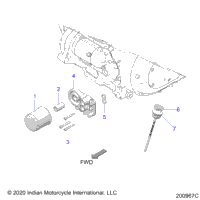 Engine, Oil Filter/Adaptor, & Dipstick N21tcbbb All Options
