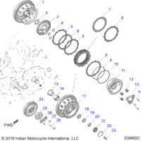 Drive Train, Clutch And Primary Drive N21lcbrr All Options