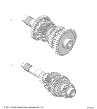 Drive Train, Input/Output Shaft Asm. N21tcbbb All Options